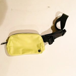 Yellow Lululemon Fanny pack